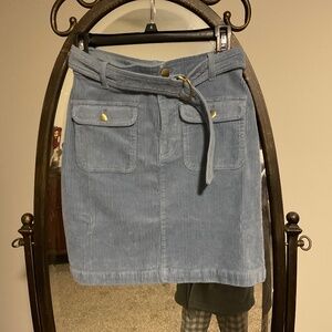 Corduroy skirt